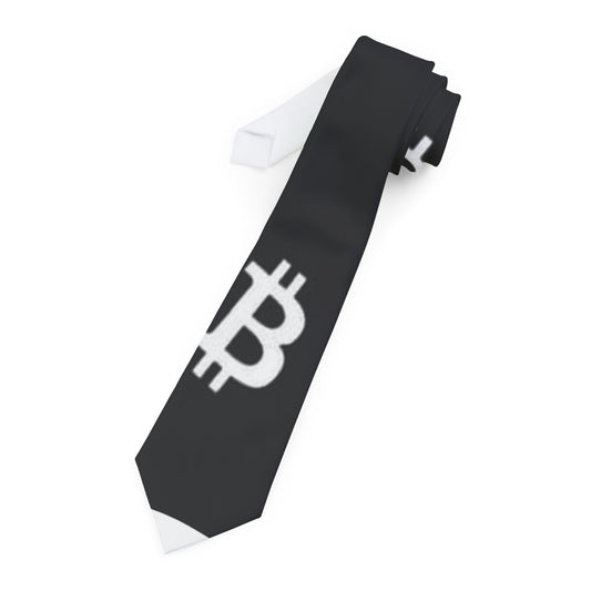 Bitcoin Necktie - Stylish Cryptocurrency Tie for Blockchain Enthusiasts