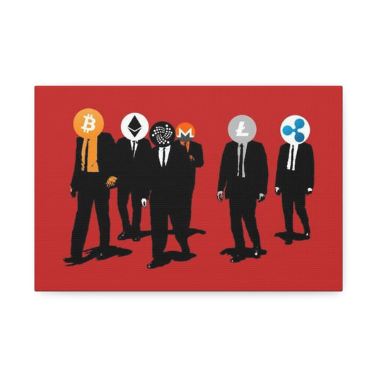 Canvas Stretched, 1.5'' Crypto