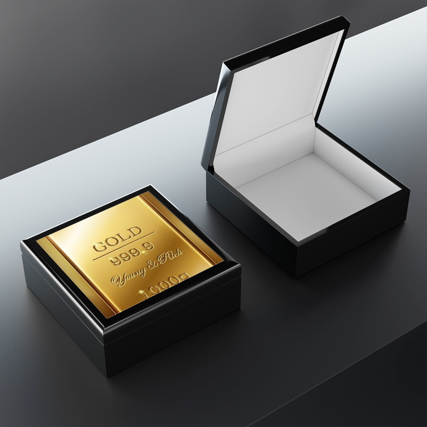 Jewelry Box Gold
